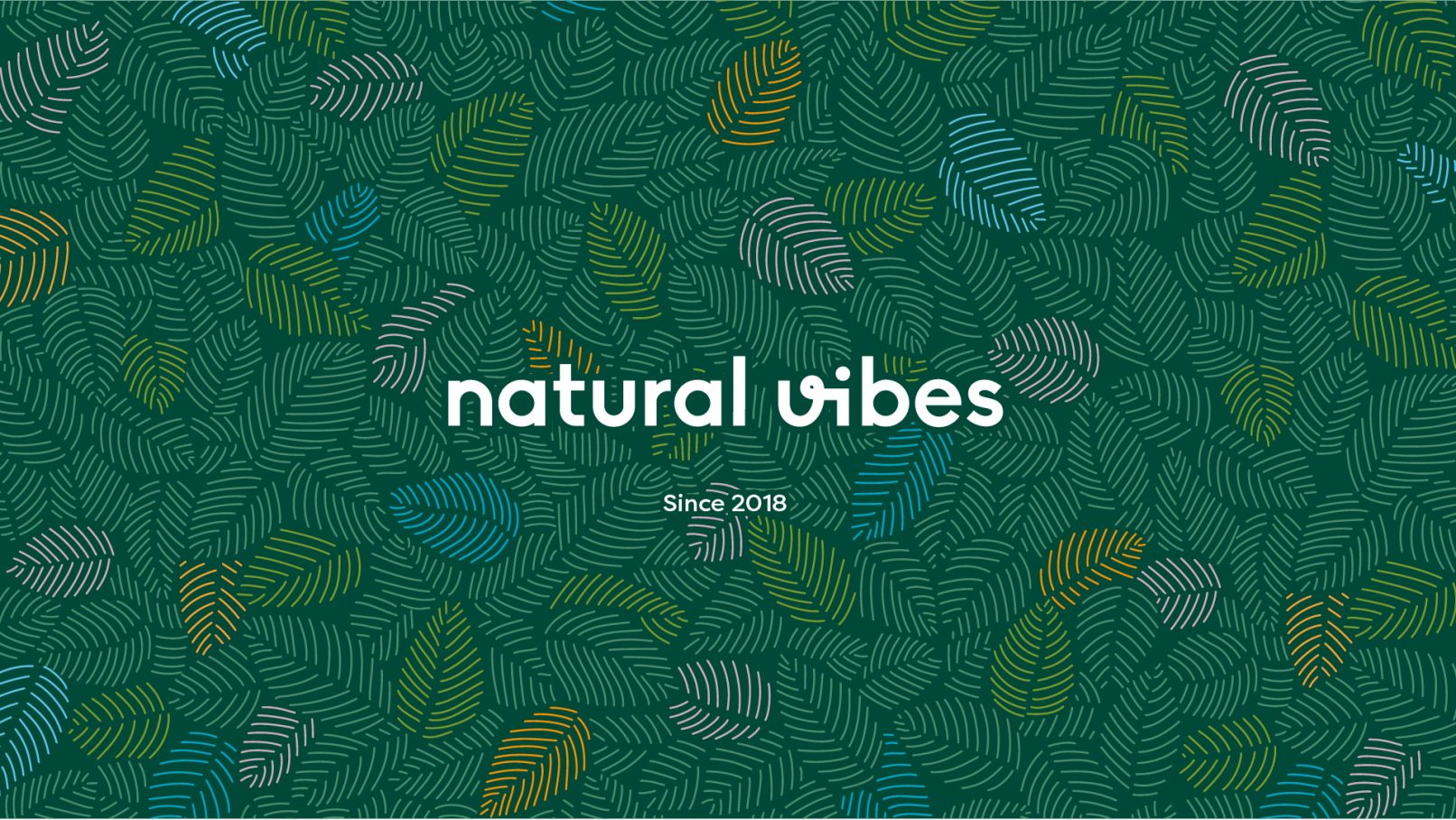 natural vibes leafy pattern