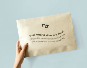 natural vibes shipping envelope