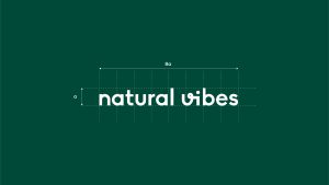 natural vibes logo construction