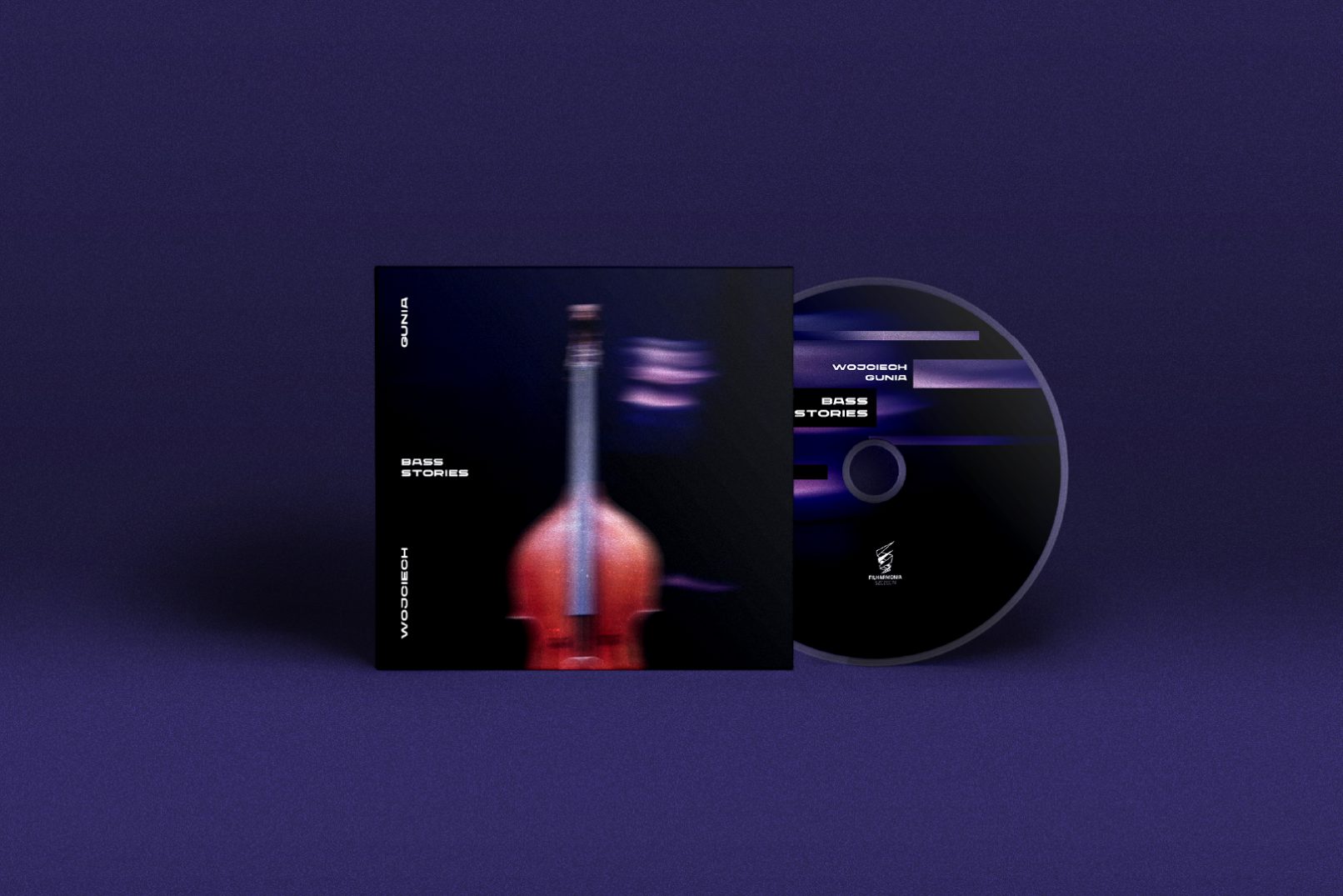 Bass Stories - album cover design