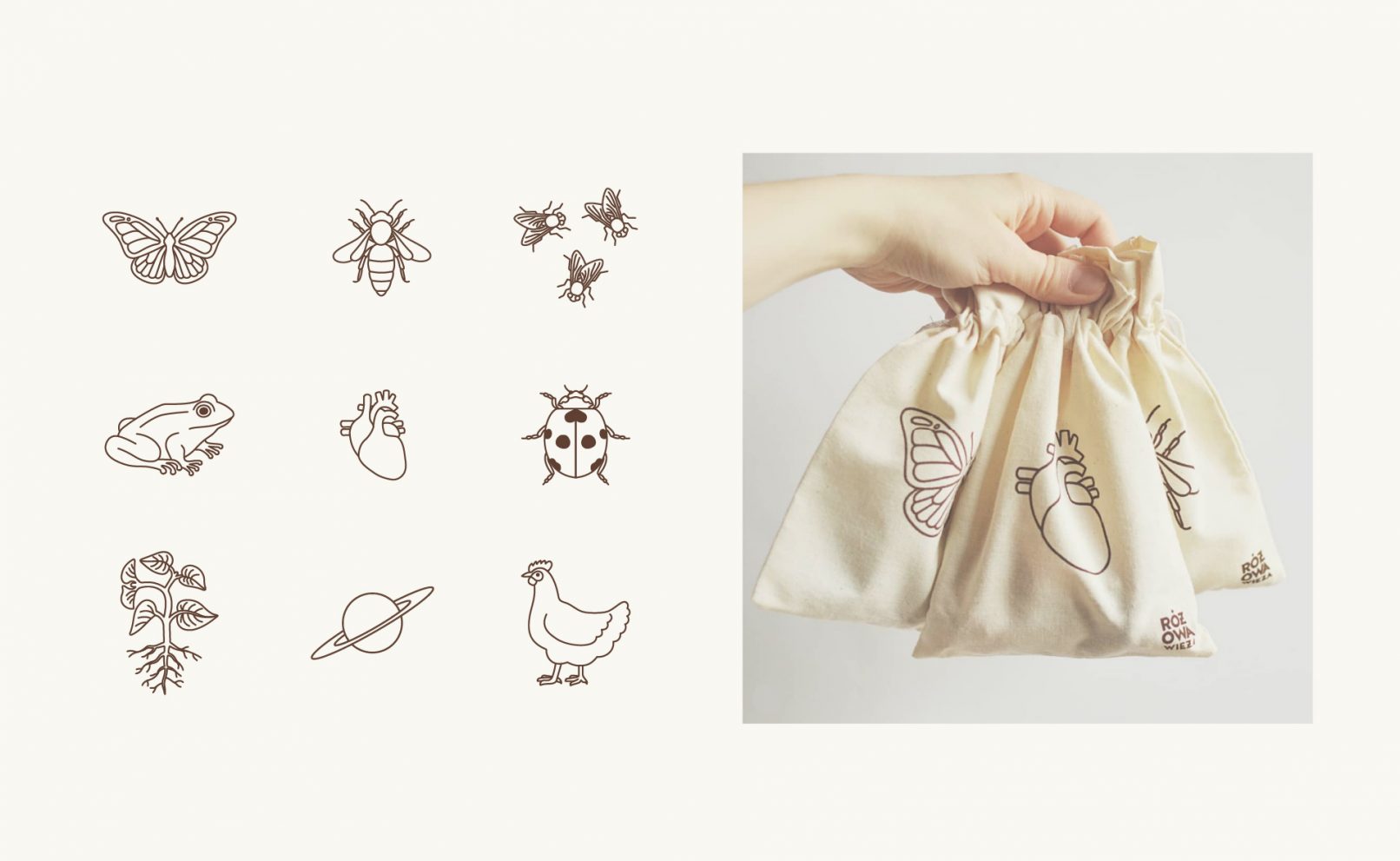 Rozowa Wieza figures packaging