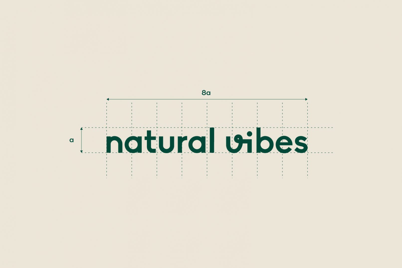 natural vibes logo construction